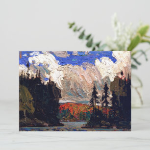 Cartes Pour Fêtes Annuelles Thomson - Épinette noire en automne