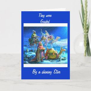 Cartes Pour Fêtes Annuelles Three Wise Men Card