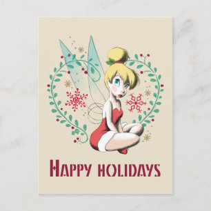 Cartes Pour Fêtes Annuelles Tinker Bell Joyeuses Fêtes Vintages
