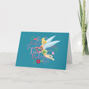 Cartes Pour Fêtes Annuelles Tinker Bell Love