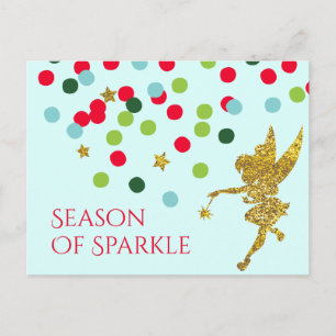 Cartes Pour Fêtes Annuelles Tinker Bell   Tinker Bell Étincelle de Noël