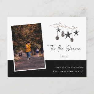 Cartes Pour Fêtes Annuelles 'Tis Season Cosy Nature Photo