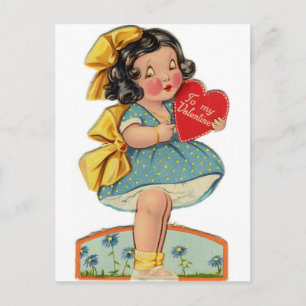 Cartes Pour Fêtes Annuelles To My Valentine   Vintage Valentine  