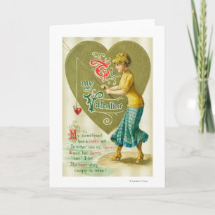 Cartes Pour Fêtes Annuelles To My Valentine Woman
