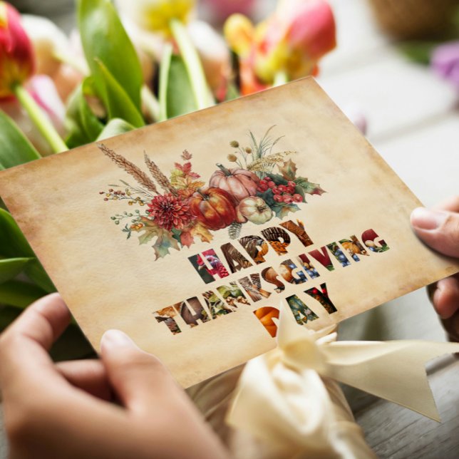 Cartes Pour Fêtes Annuelles Toiles de fond de citrouilles et feuilles d'automn (Créateur téléchargé)