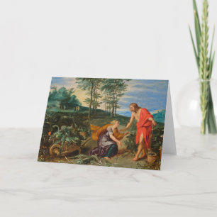 Cartes Pour Fêtes Annuelles Toli Me Tangeren Jesus and Mary Magdalene