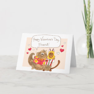 Cartes Pour Fêtes Annuelles Tommy et Elvis valentine