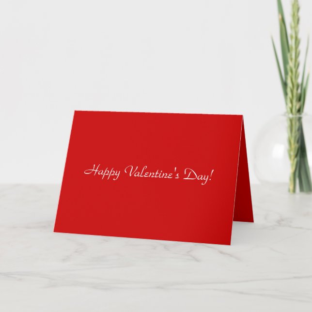 Cartes Pour Fêtes Annuelles Toon Ghost Happy Valentines Day Greeting Card (Devant)