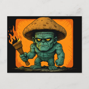 Cartes Pour Fêtes Annuelles Torche & Bête de champignon Temper