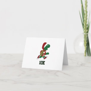 Cartes Pour Fêtes Annuelles Tortue de Noël 10K