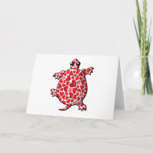 Cartes Pour Fêtes Annuelles Tortues de Valentine
