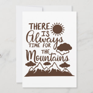 CARTES POUR FÊTES ANNUELLES TOUJOURS DU TEMPS POUR LES MONTAGNES