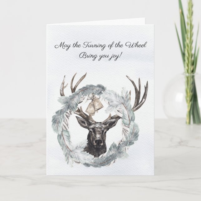Cartes Pour Fêtes Annuelles Tournoi de la Wheel Yule (Devant)