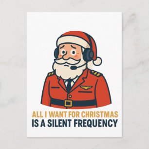 Cartes Pour Fêtes Annuelles Tout ce que je veux pour Noël est une fréquence cl