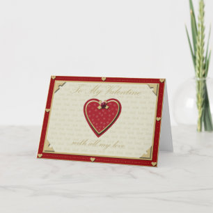 Cartes Pour Fêtes Annuelles Tout mon amour