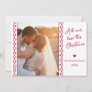 Cartes Pour Fêtes Annuelles Tout notre amour