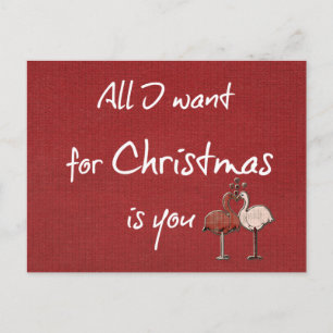 Cartes Pour Fêtes Annuelles Tout que je veux pour Noël est vous
