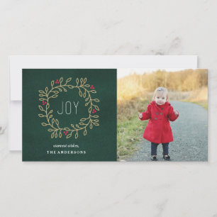 Cartes Pour Fêtes Annuelles Tradition joyeuse