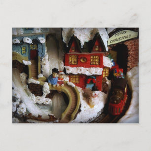 Cartes Pour Fêtes Annuelles Train Set