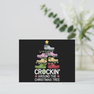Cartes Pour Fêtes Annuelles Traînant autour du sapin de Noël
