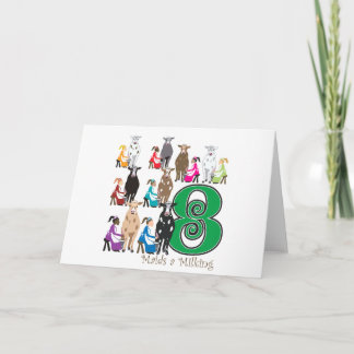 Cartes Pour Fêtes Annuelles Traite de 8 domestiques