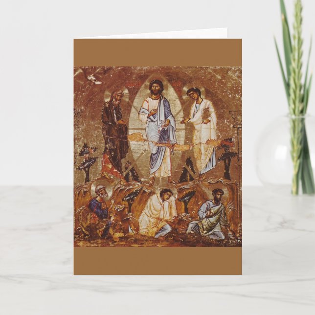 Cartes Pour Fêtes Annuelles Transformation du mont Sinaï (Devant)