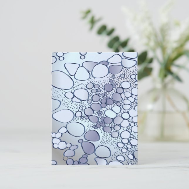 Cartes Pour Fêtes Annuelles Travail numérique Abstrait 6 (Debout devant)
