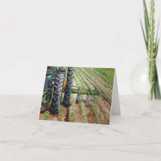 Cartes Pour Fêtes Annuelles Travailler la terre