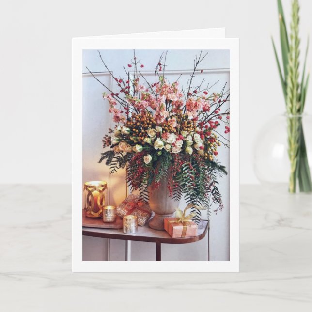 CARTES POUR FÊTES ANNUELLES **TRAVERSER LES MILES** À NOËL (Devant)