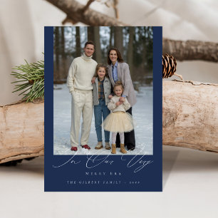 Cartes Pour Fêtes Annuelles Très Joyeuse époque classique Photo de famille Noë