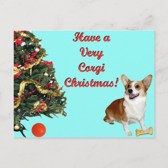 Cartes Pour Fêtes Annuelles Très turquoise Postcar de Noël-SmilingDott de (Devant)