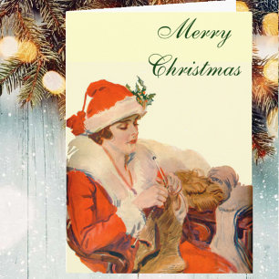 Cartes Pour Fêtes Annuelles Tricot pour Noël