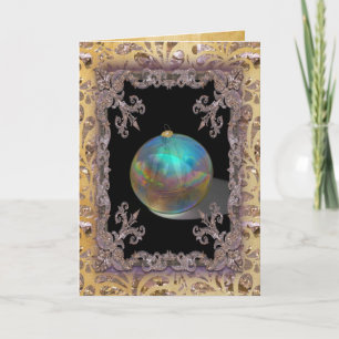 Cartes Pour Fêtes Annuelles Trimmins de Noël victorien