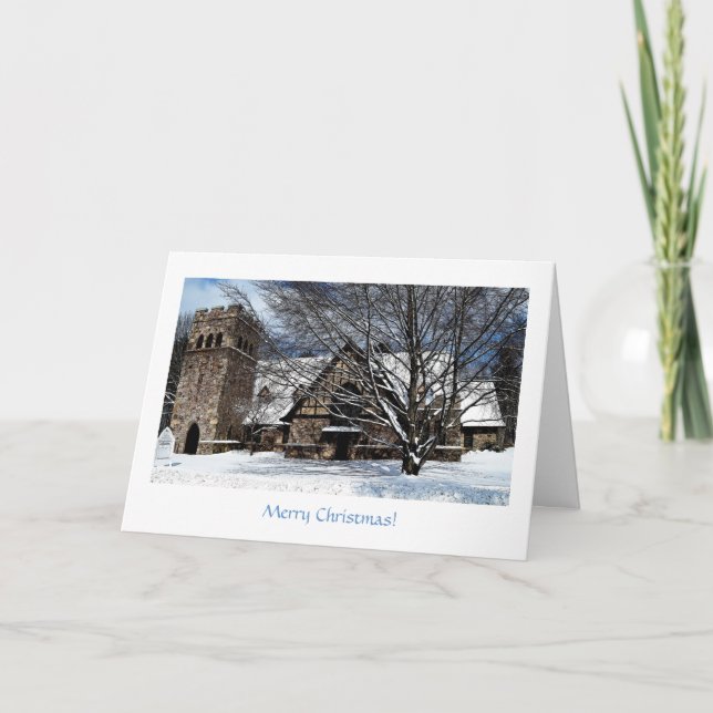 Cartes Pour Fêtes Annuelles Trinity Church - York Harbour, Maine (Devant)