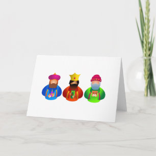 Cartes Pour Fêtes Annuelles Trois rois