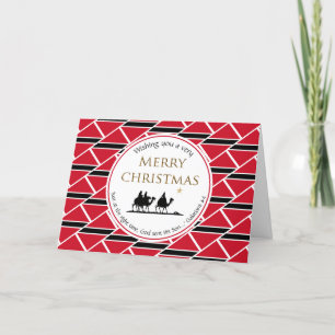 Cartes Pour Fêtes Annuelles Trois sages hommes TRINIDAD Noël