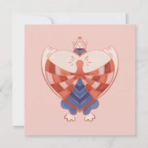 Cartes Pour Fêtes Annuelles Trouver mon coeur : Bloc de verrou en forme de coe