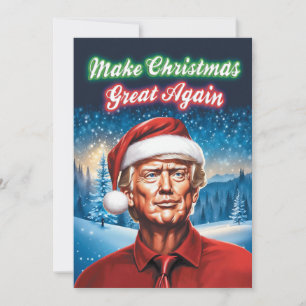 Cartes Pour Fêtes Annuelles Trump - Rendre à Noël sa grandeur
