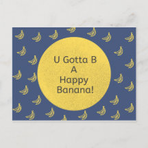 Tu dois être une bonne banane ! (Arrière - plan de