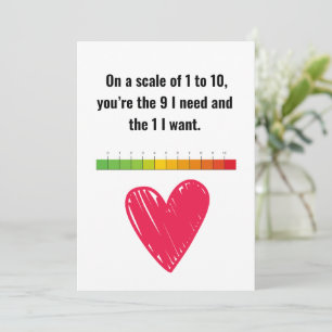 Cartes Pour Fêtes Annuelles Tu es celui que je veux