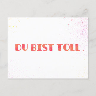 Cartes Pour Fêtes Annuelles *Tu es génial.