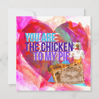 Cartes Pour Fêtes Annuelles Tu Es Le Poulet De Ma Tourtière