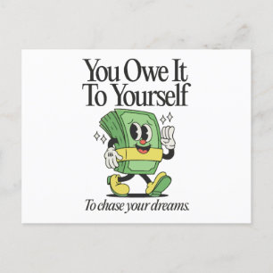 Cartes Pour Fêtes Annuelles Tu te dois de poursuivre tes rêves