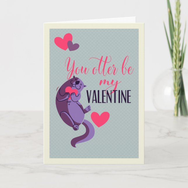 Cartes Pour Fêtes Annuelles Tu Veux Être Ma Saint-Valentin (Devant)