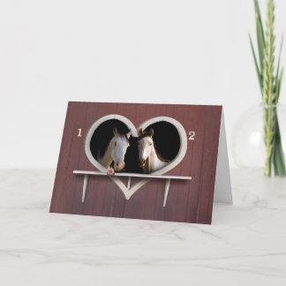 Cartes Pour Fêtes Annuelles Tu Veux Faire Du Cheval ?