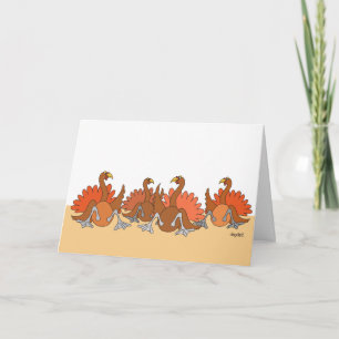 Cartes Pour Fêtes Annuelles Turclés Thanksgiving