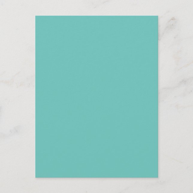 Cartes Pour Fêtes Annuelles Turquoise léger #6BC388, demi-cuit (Devant)