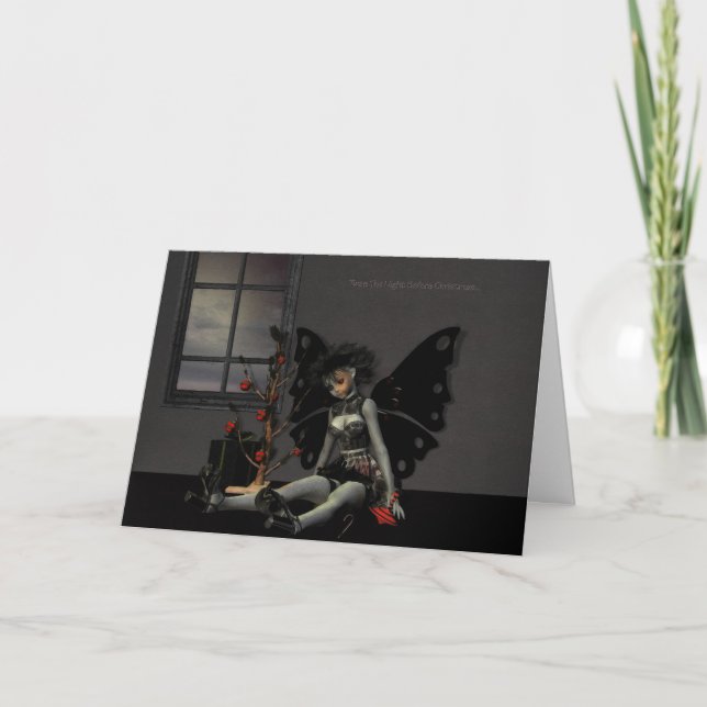 Cartes Pour Fêtes Annuelles twas la nuit avant Noël (Devant)