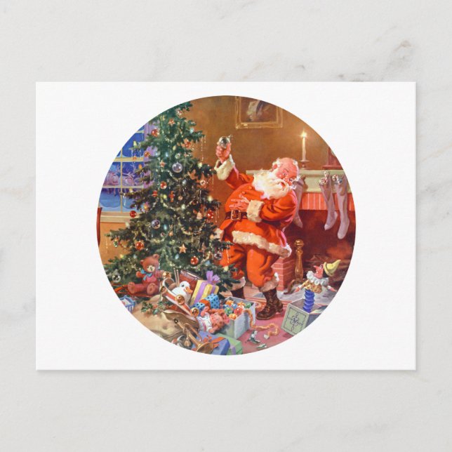 Cartes Pour Fêtes Annuelles 'Twas la nuit avant Noël (Devant)