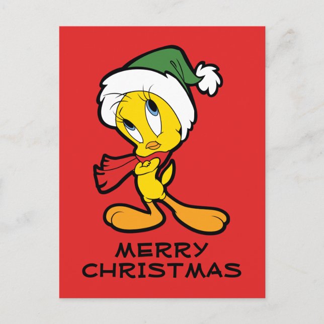 Cartes Pour Fêtes Annuelles TWEETY™ Christmas Thghts (Devant)
